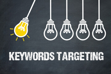 Fototapeta premium Keywords Targeting 