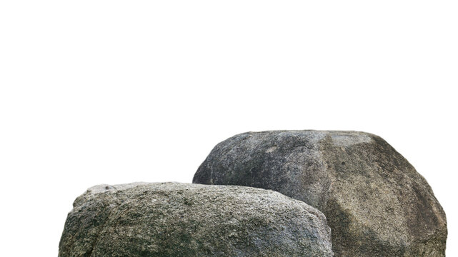  Stone isolated on transparent for png element. Cliff Rock mountain, Rock Podium stand well display product advertising on top.