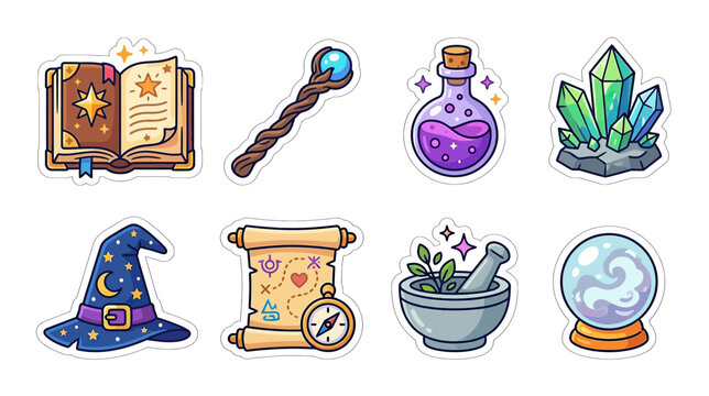 Fantasy Magic Objects Collection