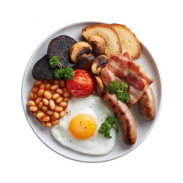  isolated on transparent background. Dish on the plate for menu, cafe, design.
