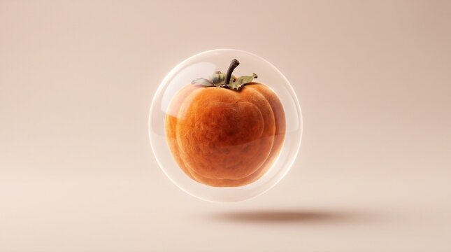 Exotic Velvet Apple Inside an Open Natural Shell