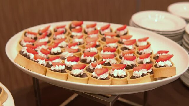 The cakes from the hotel are absolutely delicious.