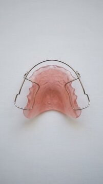A Precision Crafted Orthodontic Retainer for Dental Alignment and Smile Correction