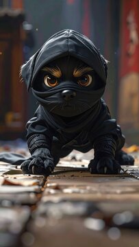 Ninja pup