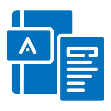 appendix document a icon