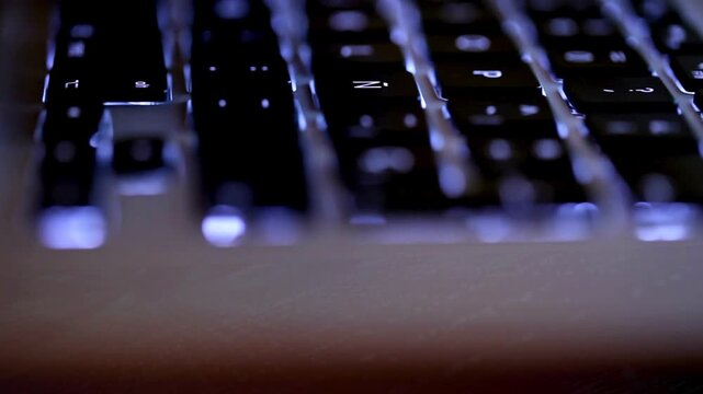 computer keyboard close up sort