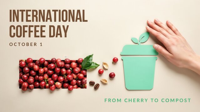 International Coffee Day Celebration Promoting Sustainable Practices from Cherry to Compost for Eco-Friendly Living