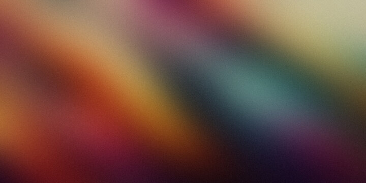 Soft gradient background with blurred grainy texture in warm red and deep blue spectrum.