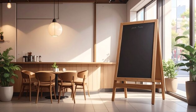 Cafe interior