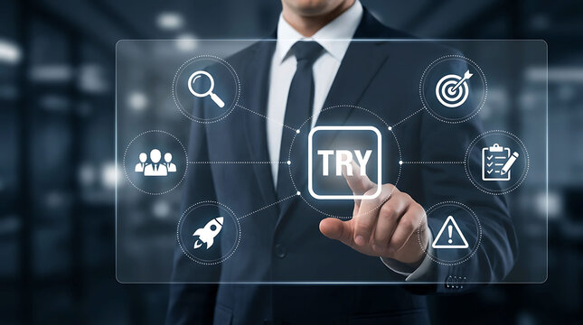 Business Trial Strategy Planning User Testing Digital Workflow Management Technology