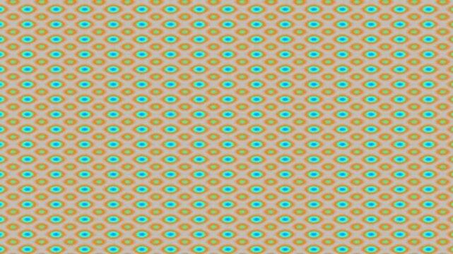 Seamless geometric vector pattern featuring small turquoise and beige abstract shapes creating a modern textile design