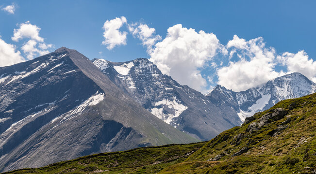 Kaprun Kitzsteinhorn ski resort in Austria in the summer.