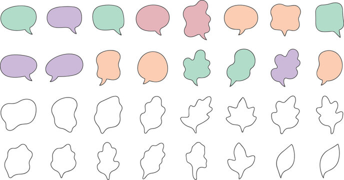 Spech Bubble Set