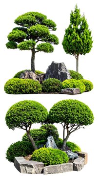 Garden plant arrangement.