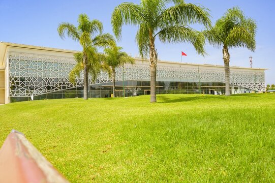 Rabat Sale Airport, Morocco, Terminal 1, landscape view