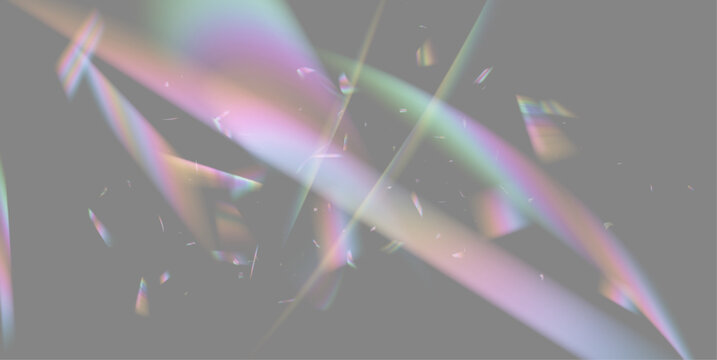 Rainbow crystal displays brilliant spectrum reflections across smooth glass surfaces. Gentle sparkle and soft flare create luminous transparent elegance. PNG is ideal for creative visual effects.