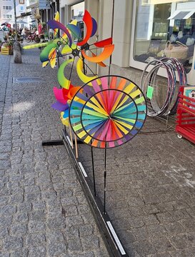 The Sunday flea market in Winterthur, Switzerland. 