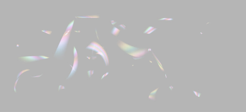 Luminous prism crystal creates colorful optical beams with transparent clarity. Sparkling reflections and radiant glow produce enchanting fantasy effects. PNG complements modern digital illustrations 