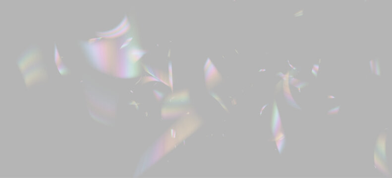 Transparent crystal prism fills the scene with radiant rainbow colors. Gentle lens glow blends with sparkling reflections and bright highlights. PNG enhances fantasy graphics with luminous elegance.