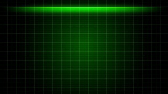 Futuristic Digital Grid Scan Animation Seamless Loop