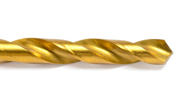 Gold Drill Bit Detail. (1)