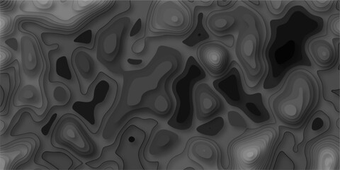 Abstract topographic contour map with gradient shading and colorful lines representing elevation changes. white topography map geography relief diagram texture design.  © ShirinAkter