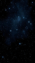 Fototapeta premium Starry Night Sky Background with Bright Stars Galaxy Nebula and Cosmic Space Illustration