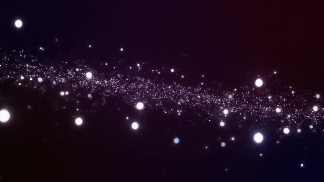 Timelapse of shimmering stars in deep space galaxy, 4k footage
