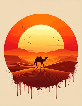 Desert sunset