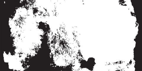 Obraz premium Abstract White Grunge Paint Texture with Distressed Brush Stroke Effect