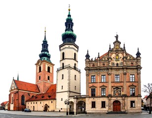 Obraz premium Gogw Old Town with Poland.