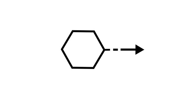 benzene reaction animation video