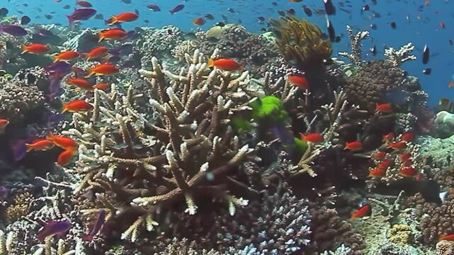 Discover stunning underwater world of Fiji Islands, where colorful fish dance among vibrant coral gardens. Experience beauty and diversity of one of nature's finest treasures in pristine waters.
