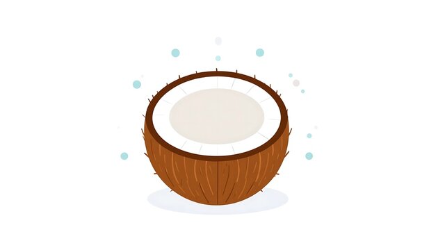 Close up view of a wooden coffee cup on white background.