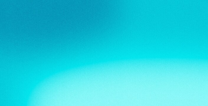 Teal and blue abstract grainy gradient background