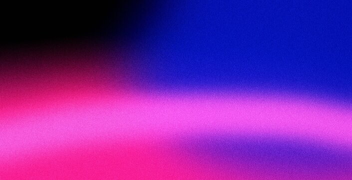 Magenta blue and purple glowing gradient with noise texture on dark backdrop