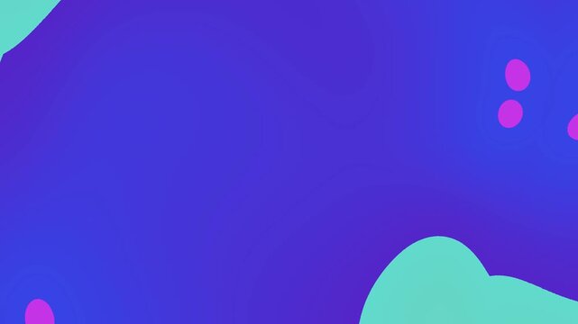 Vibrant abstract fluid background with smooth gradient motion and organic liquid shapes. Perfect modern video loop for creative media projects.