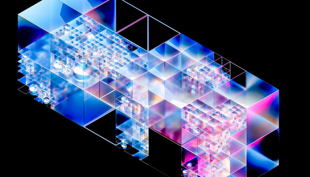 3D Glass Data Blocks
