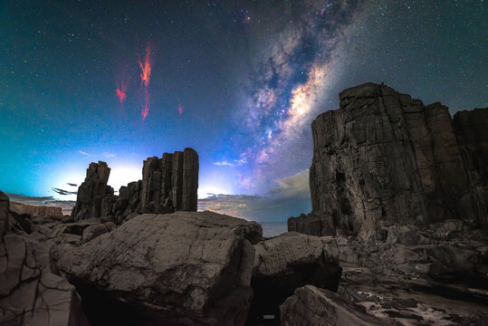Milkyway and sprites at Kiama