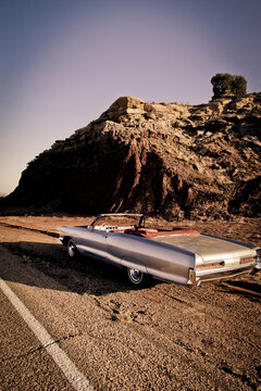 Vintage Car on Route 66