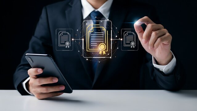 Certified Digital Document Verification with Electronic Signature and Secure Mobile Compliance Management