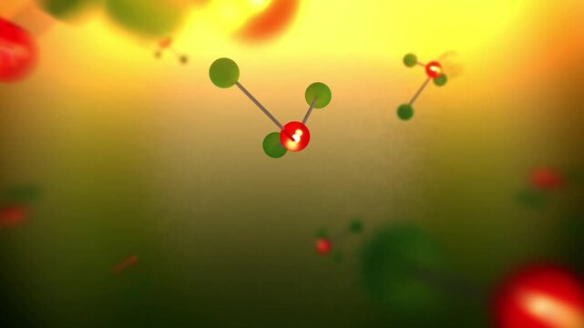 Arsenic Molecules in Microscopic World - Crime Forensic Concept