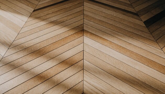rustic warm brown chevron parquet wood flooring pattern surface background