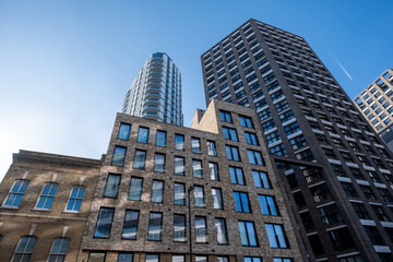 New residential towers in Aldgate, London's East End.   © Starling Images