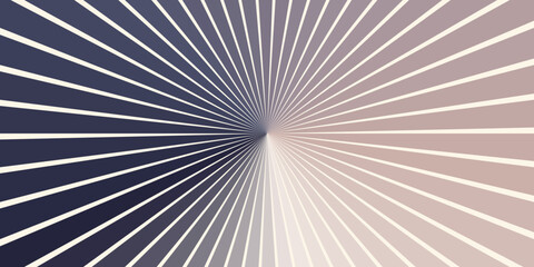 Obraz premium Abstract stylish purple and mauve sunburst background. Radiating rays spreading from a central point. For product display, brochure, backdrop and packaging.