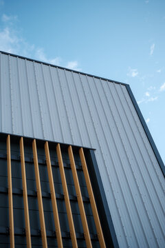 Modern AI Data Centre Building Exterior