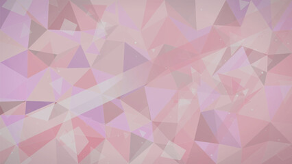 Obraz premium Abstract Geometric Low Poly Background with Soft Pastel Colors