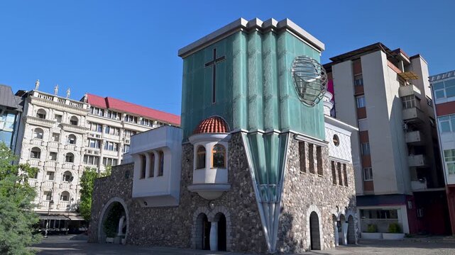 Memorial House of Mother Teresa in Skopje, Macedonia