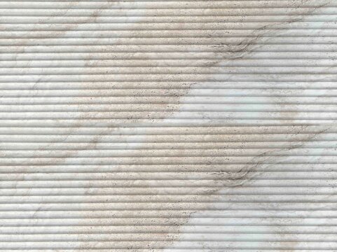 Modern Fluted Marble Wall Cladding Texture for Luxury Hotel Lobby Interior Design