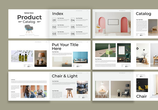 Product Catalog Design Layout
